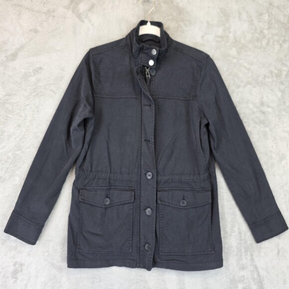 Lucky Brand Jackets & Blazers - Lucky Brand Jacket Womens Small Utility Button Zip Pockets 7WD3177 Casual